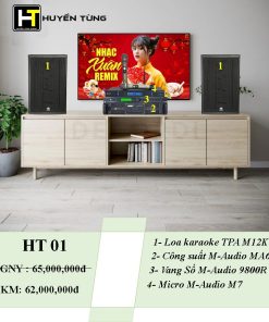 Bộ dàn âm thanh karaoke HT01