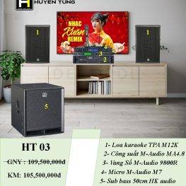 bộ dàn karaoke gia đình