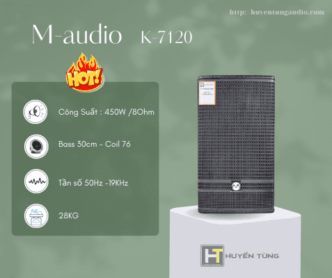 Loa M-audio K-7120