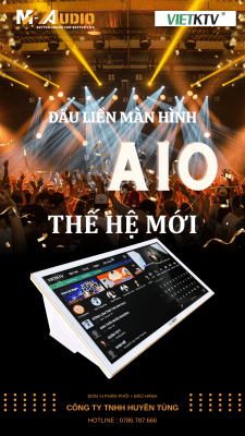 Đầu liền màn VIETKTV AIO23 4TB