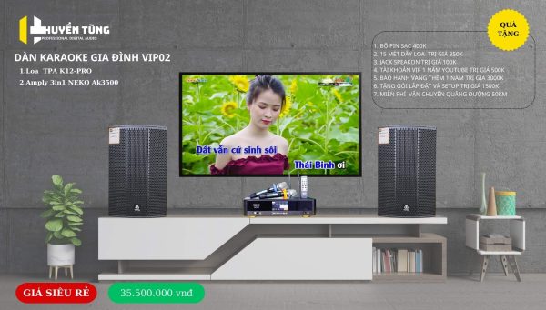 Dàn Karaoke Gia đình VIP 02