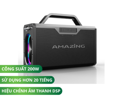 Loa xách tay VietK Amazing V200