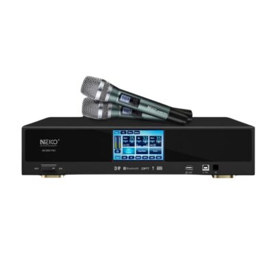 NEKO AK3800 Pro, công suất liền vang liền micro, amply karaoke 3 trong 1, dàn karaoke gia đình cao cấp, thiết bị karaoke tích hợp